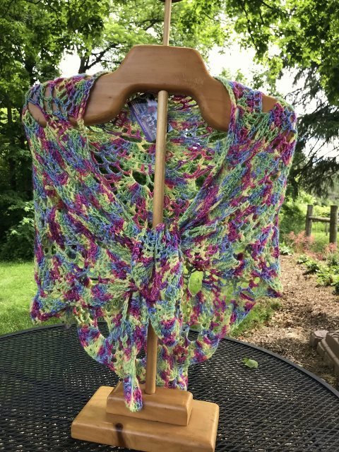 Virus Shawl Crochet Class 18225