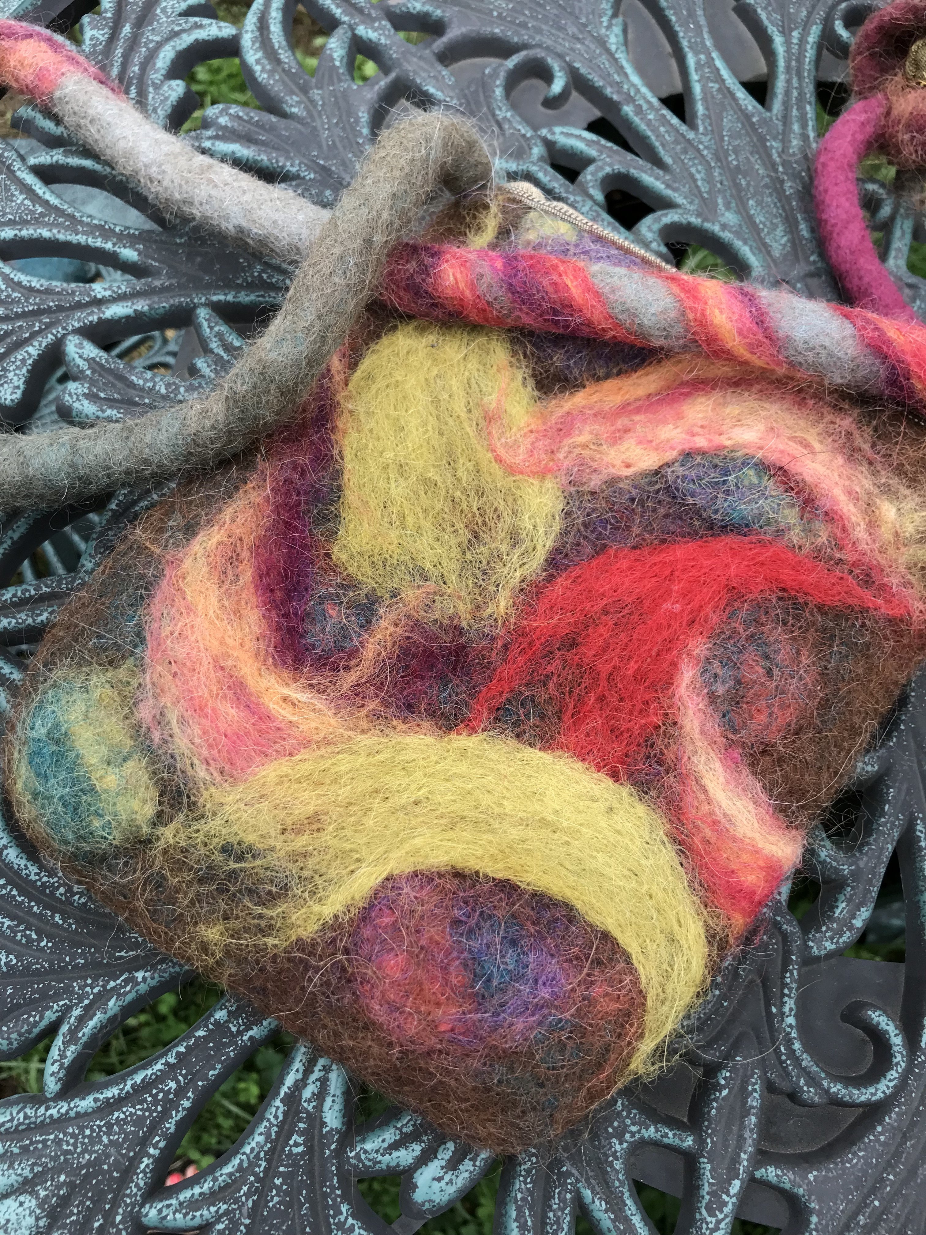 Purse Wet Felting Class 18223