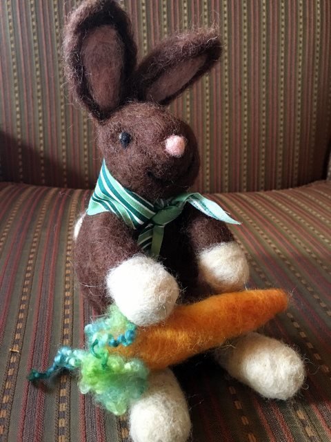 Bunny Felting Class 00072