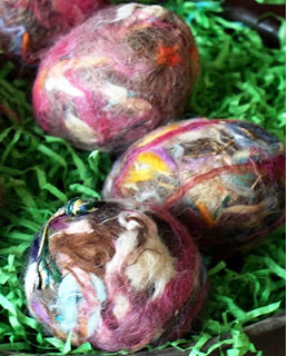 Felted Easter Eggs