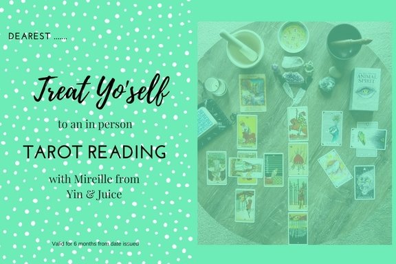 Gift Certificate - Tarot Reading (In Person - choose length of time) GV006