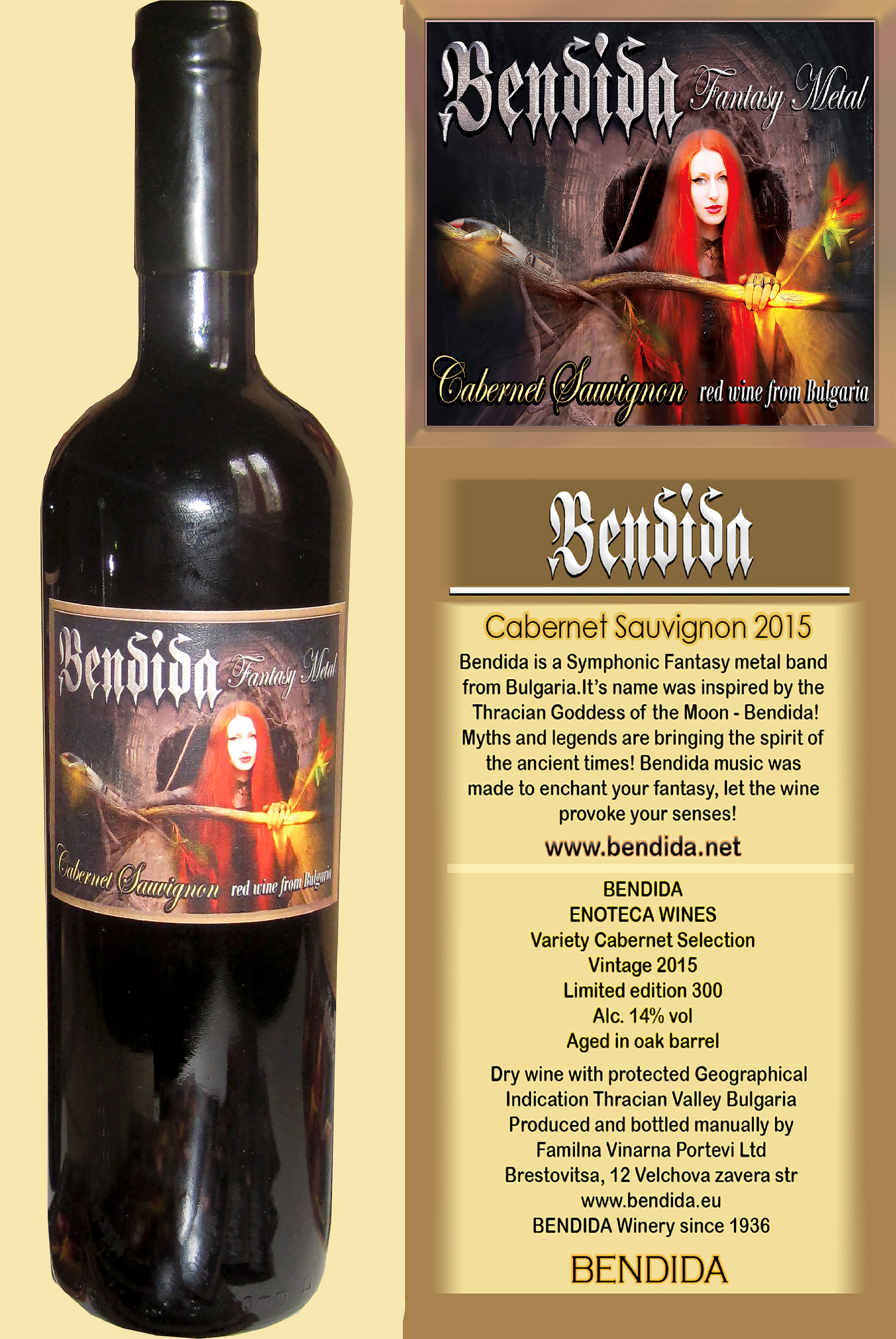 Bendida Fantasy Red Wine - Cabernet Sauvignon 00002