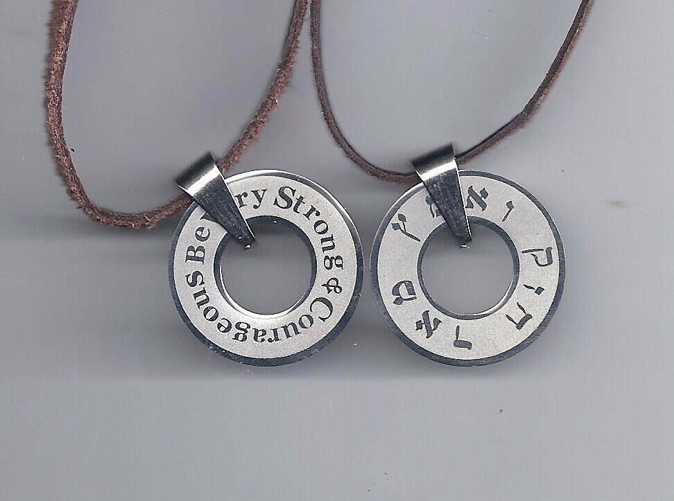 THE JOSHUA BLESSING PENDANT THE JOSHUA BLESSING PENDANT
