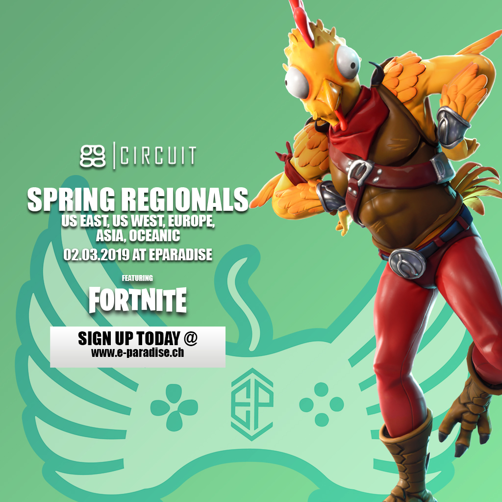ggCircuit Spring Regionals ,featuring Fortnite @ eParadise Zürich 201903021