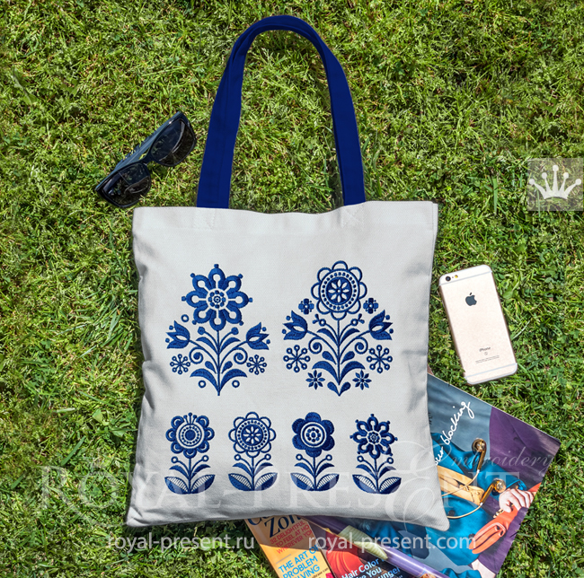 Traditional Scandinavian Embroidery Designs RPE-1664