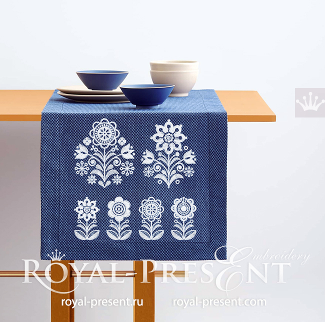Traditional Scandinavian Embroidery Designs