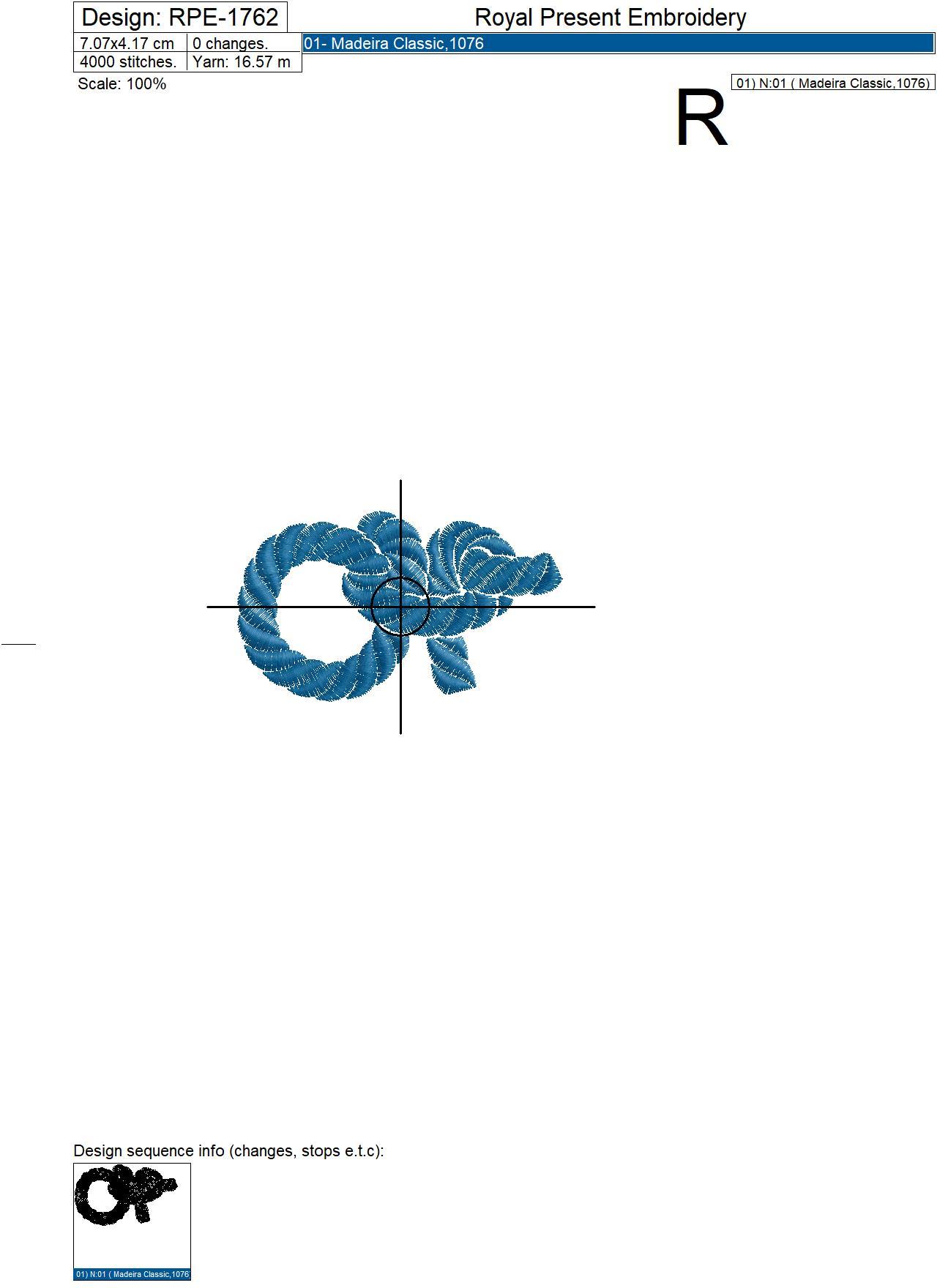 Nautical Rope Knots Machine Embroidery Designs