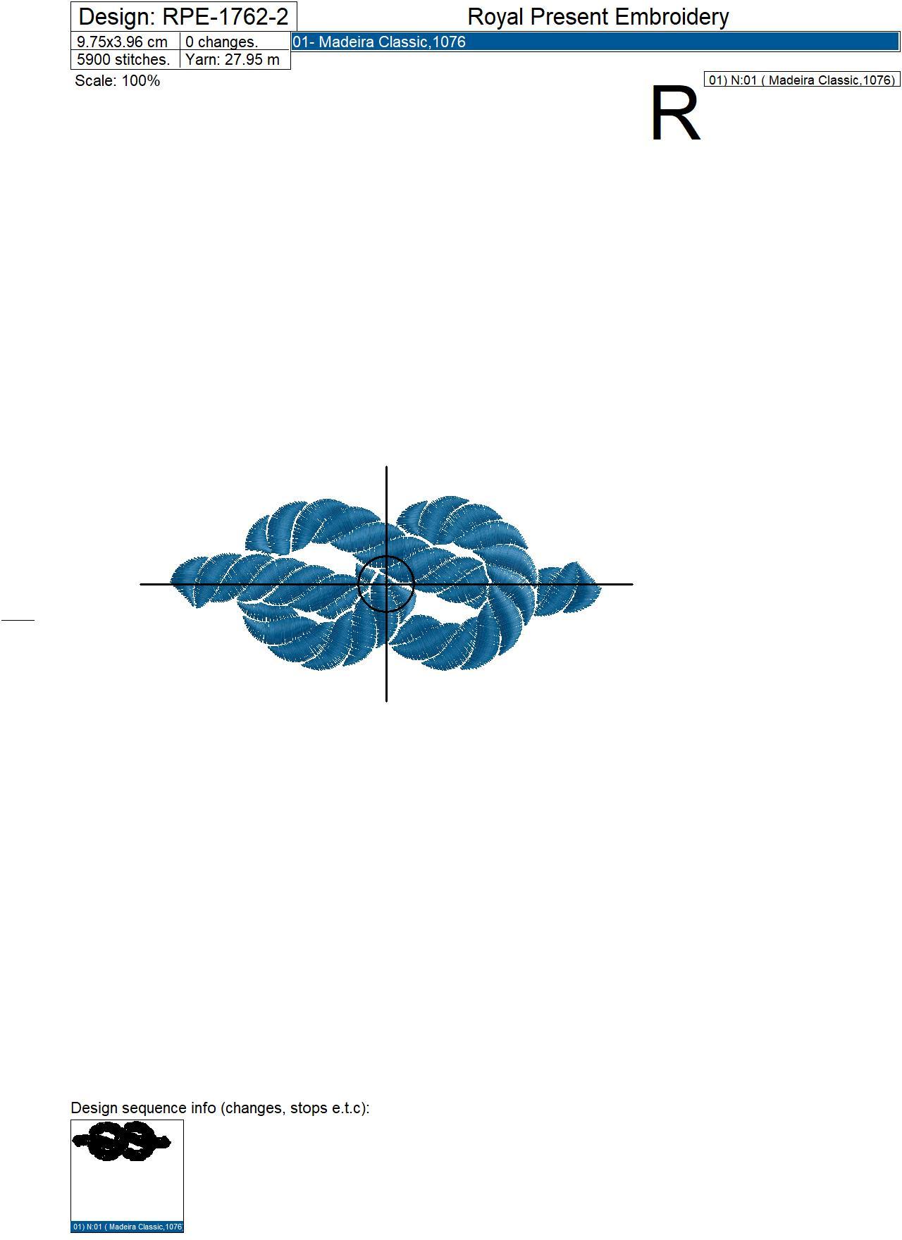 Nautical Rope Knots Machine Embroidery Designs