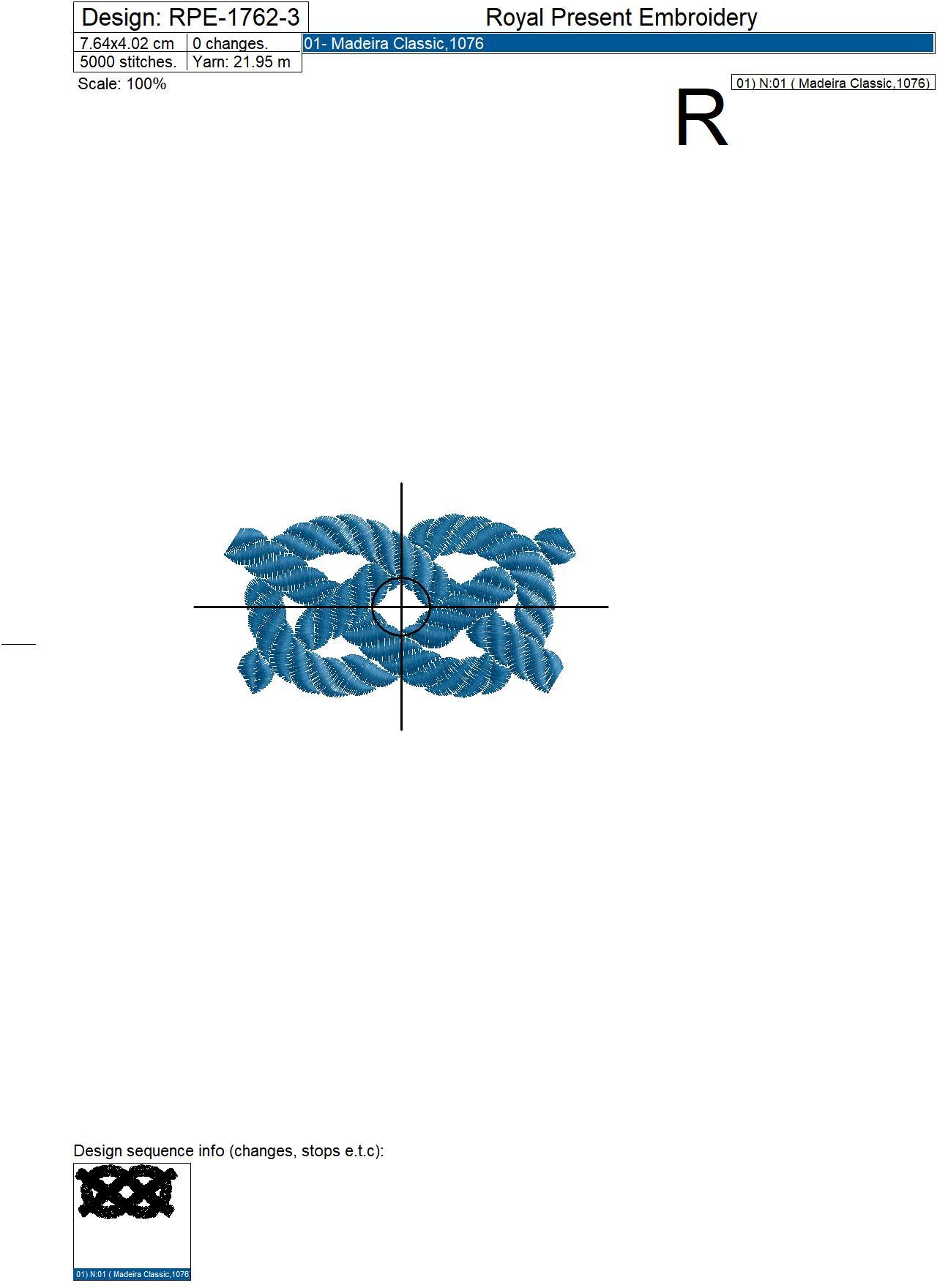 Nautical Rope Knots Machine Embroidery Designs