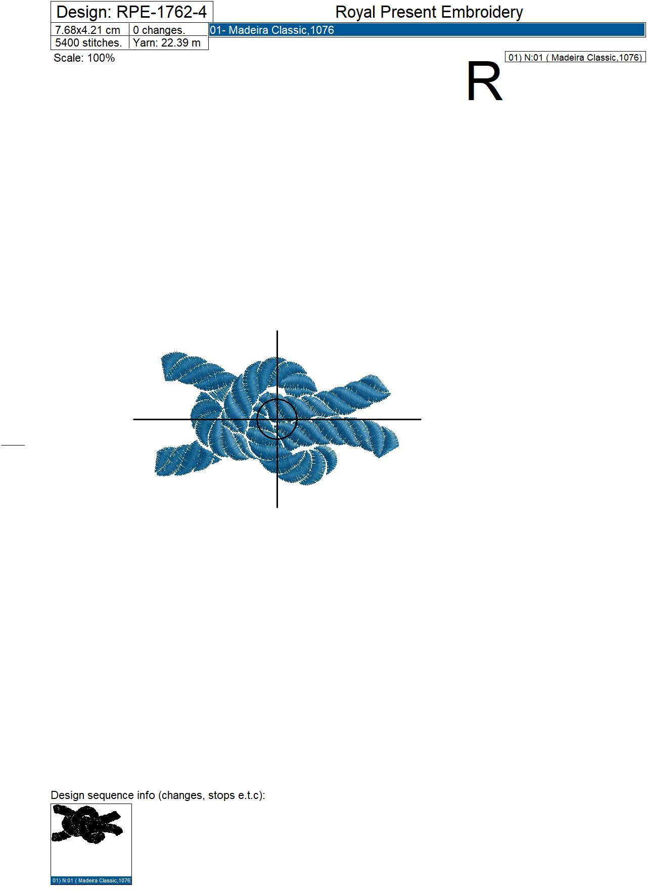 Nautical Rope Knots Machine Embroidery Designs