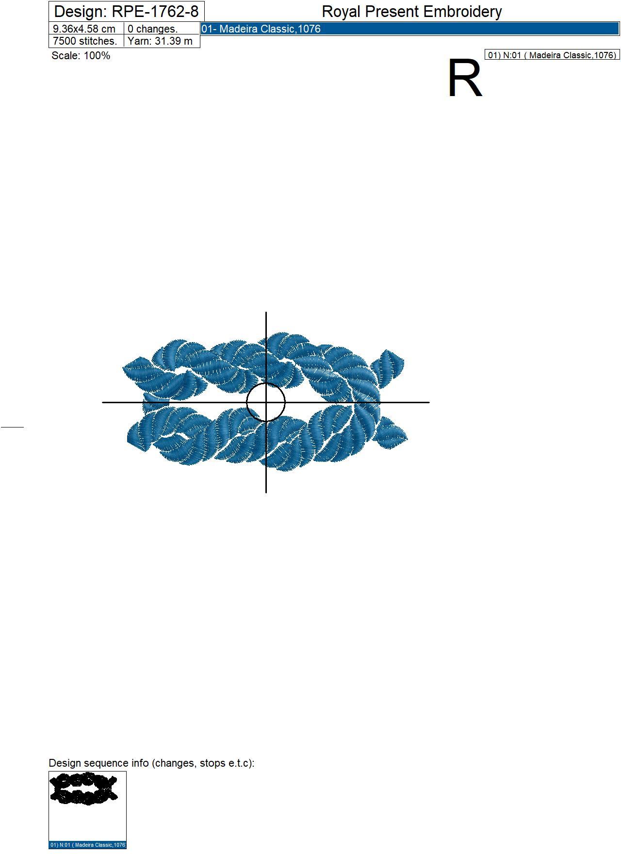 Nautical Rope Knots Machine Embroidery Designs