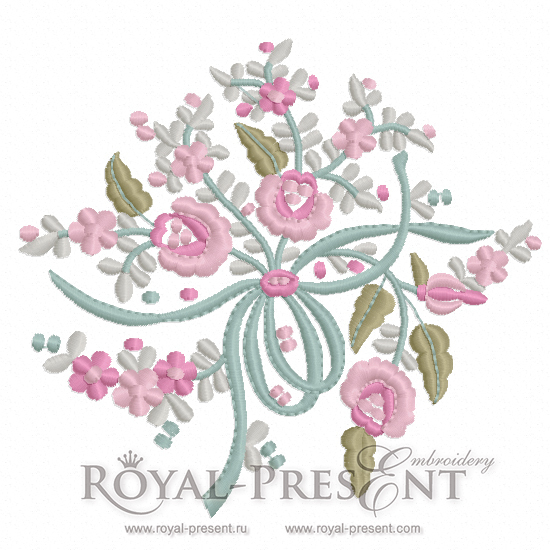Tablecloth Flowers Machine Embroidery Designs
