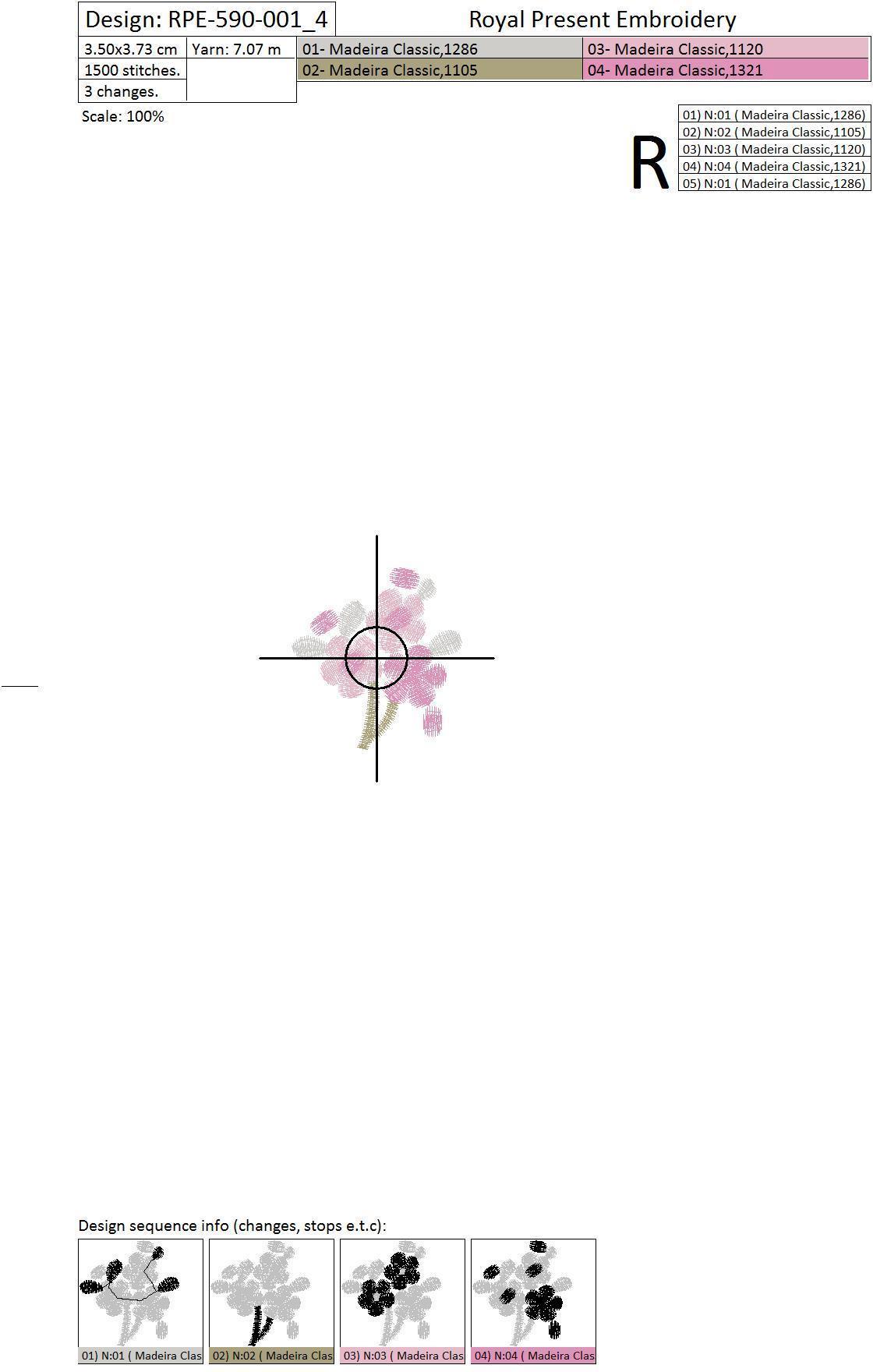 Tablecloth Flowers Machine Embroidery Designs