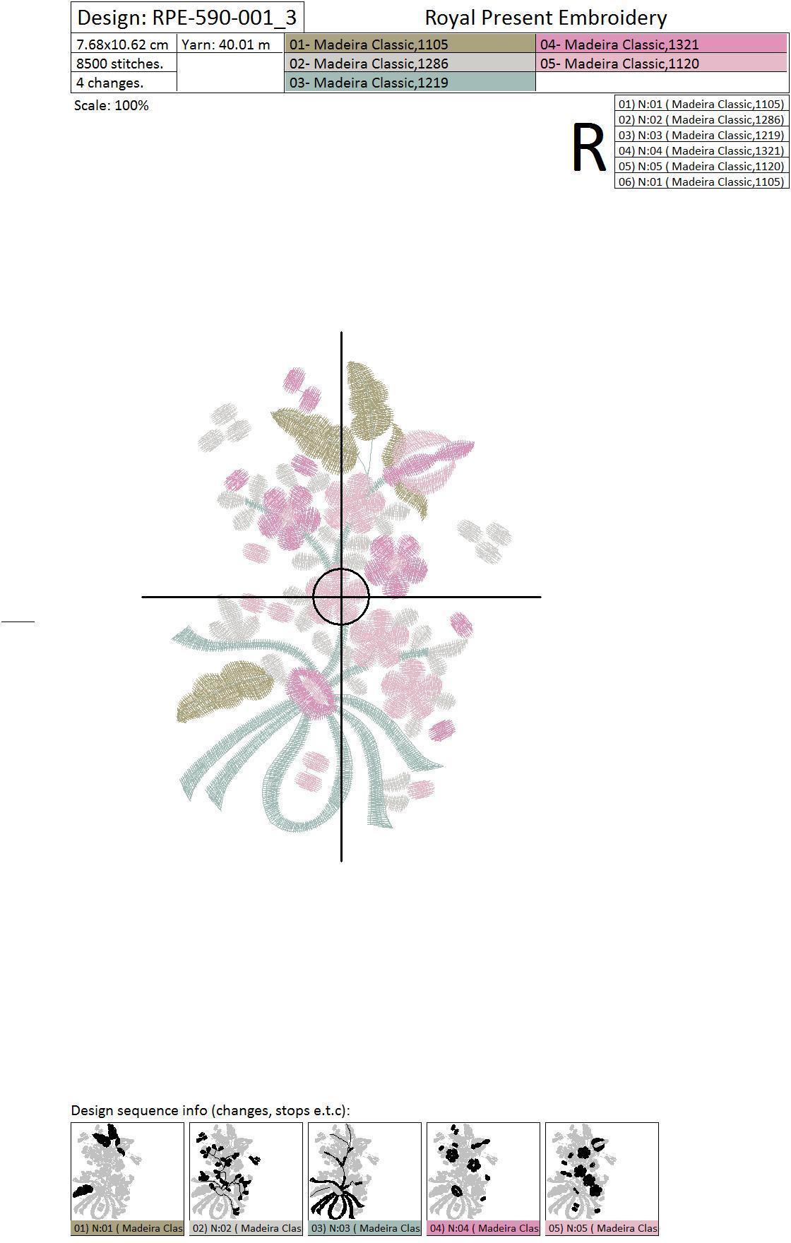 Tablecloth Flowers Machine Embroidery Designs