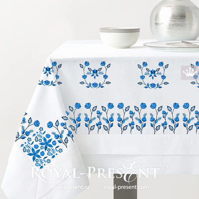 Polish Folk Quilt Machine Embroidery Designs - 3 sizes