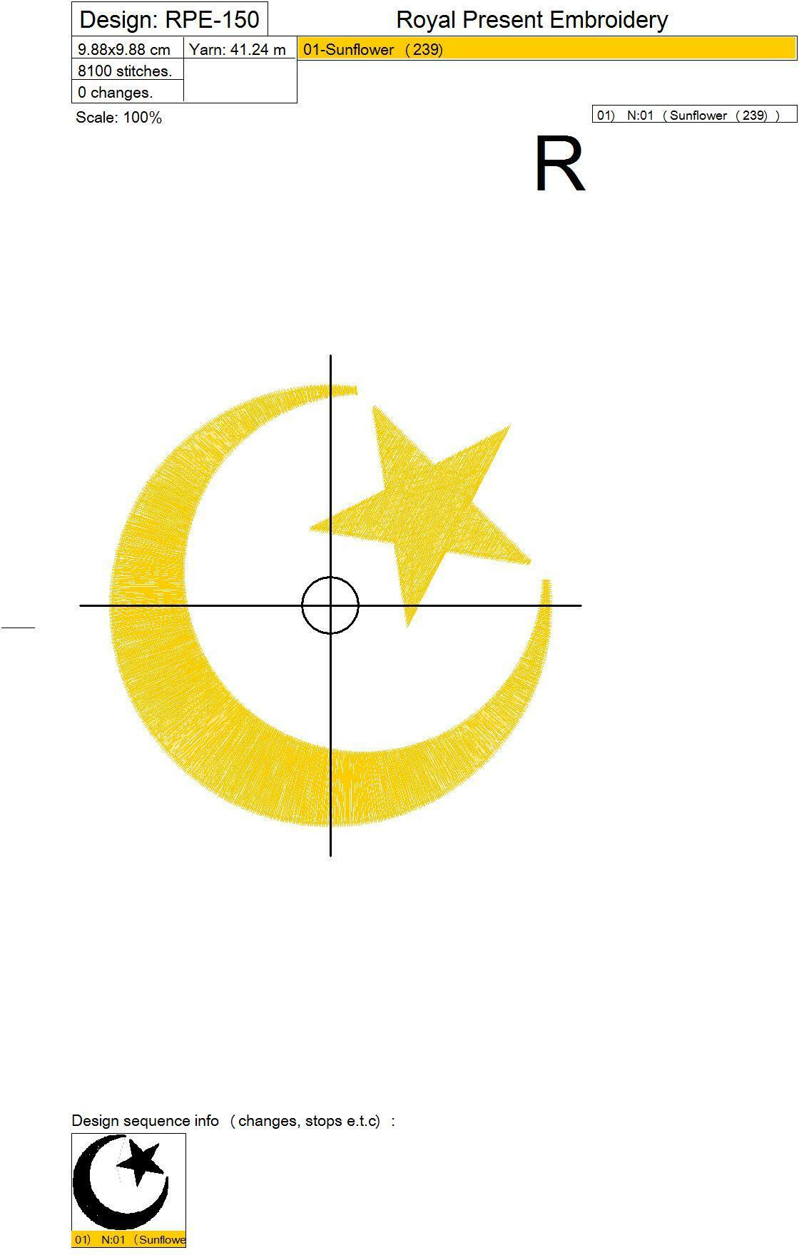 Machine Embroidery Design Islam