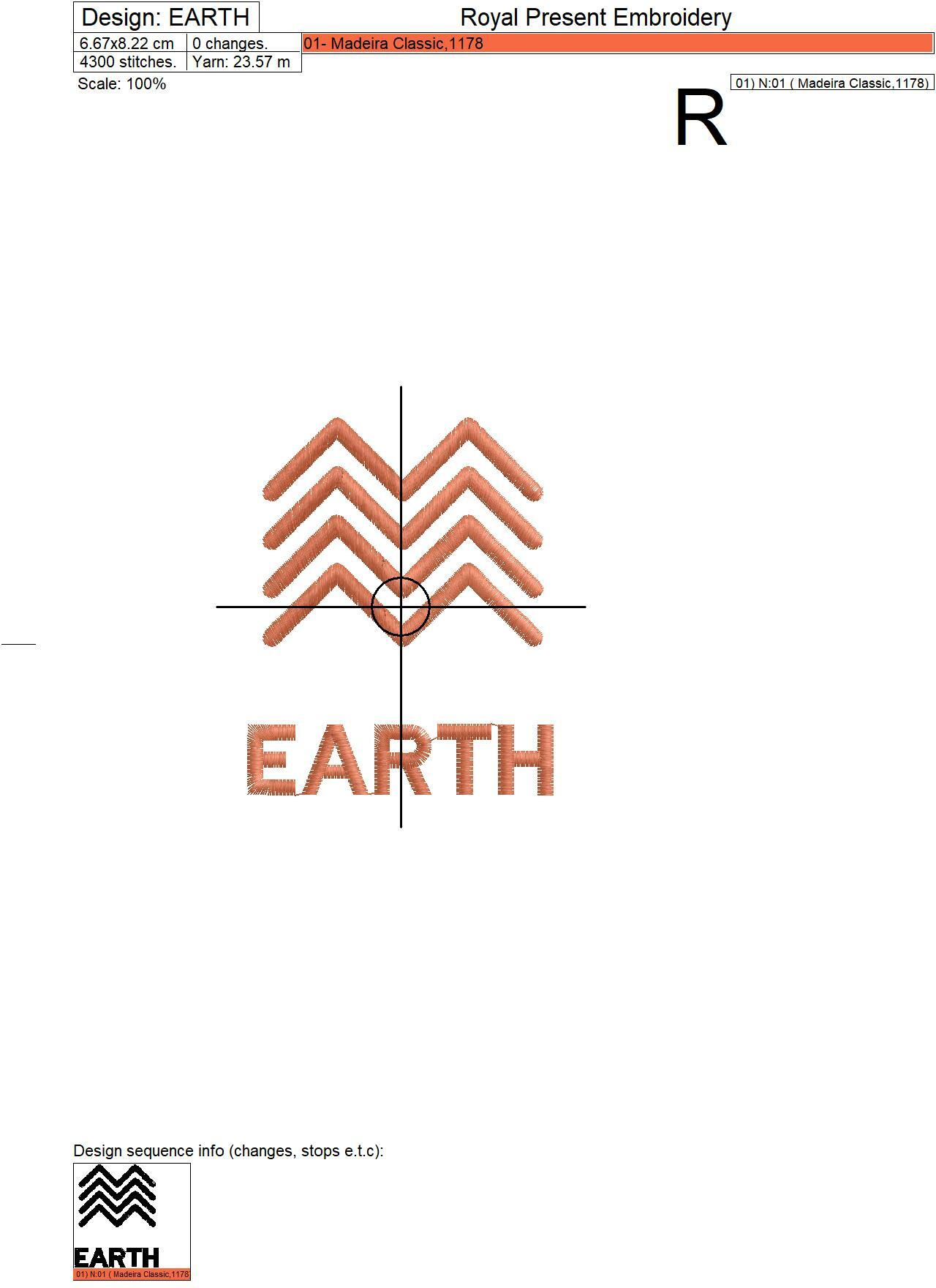 Four Elements Nature Power Machine Embroidery Designs - 2 sizes