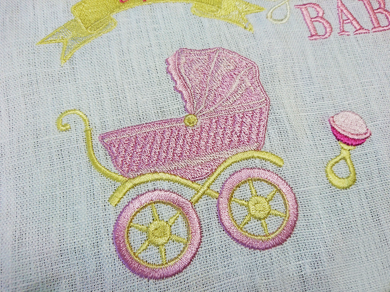 Set of Machine Embroidery Designs Baby design elements - 10 in 1
