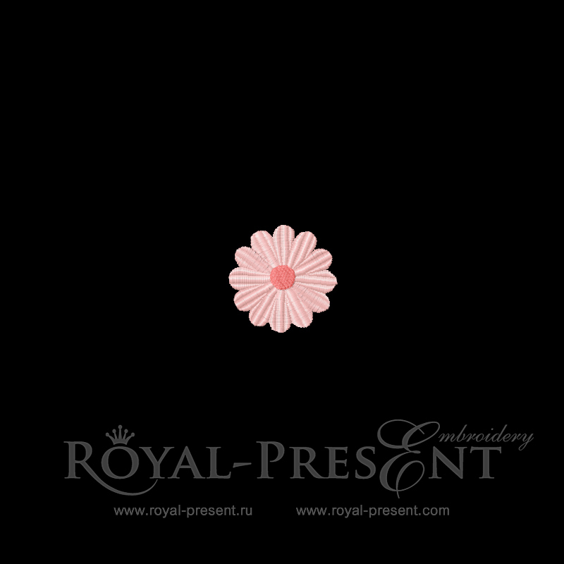 Machine Embroidery Design Grey Neckline
