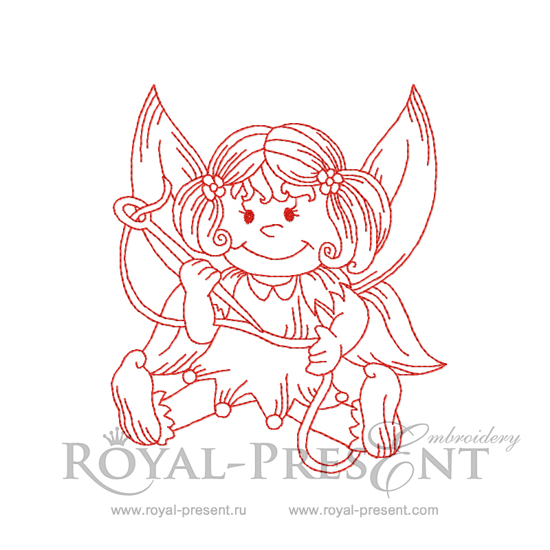 Machine Embroidery Designs - Sewing Fairy Redwork
