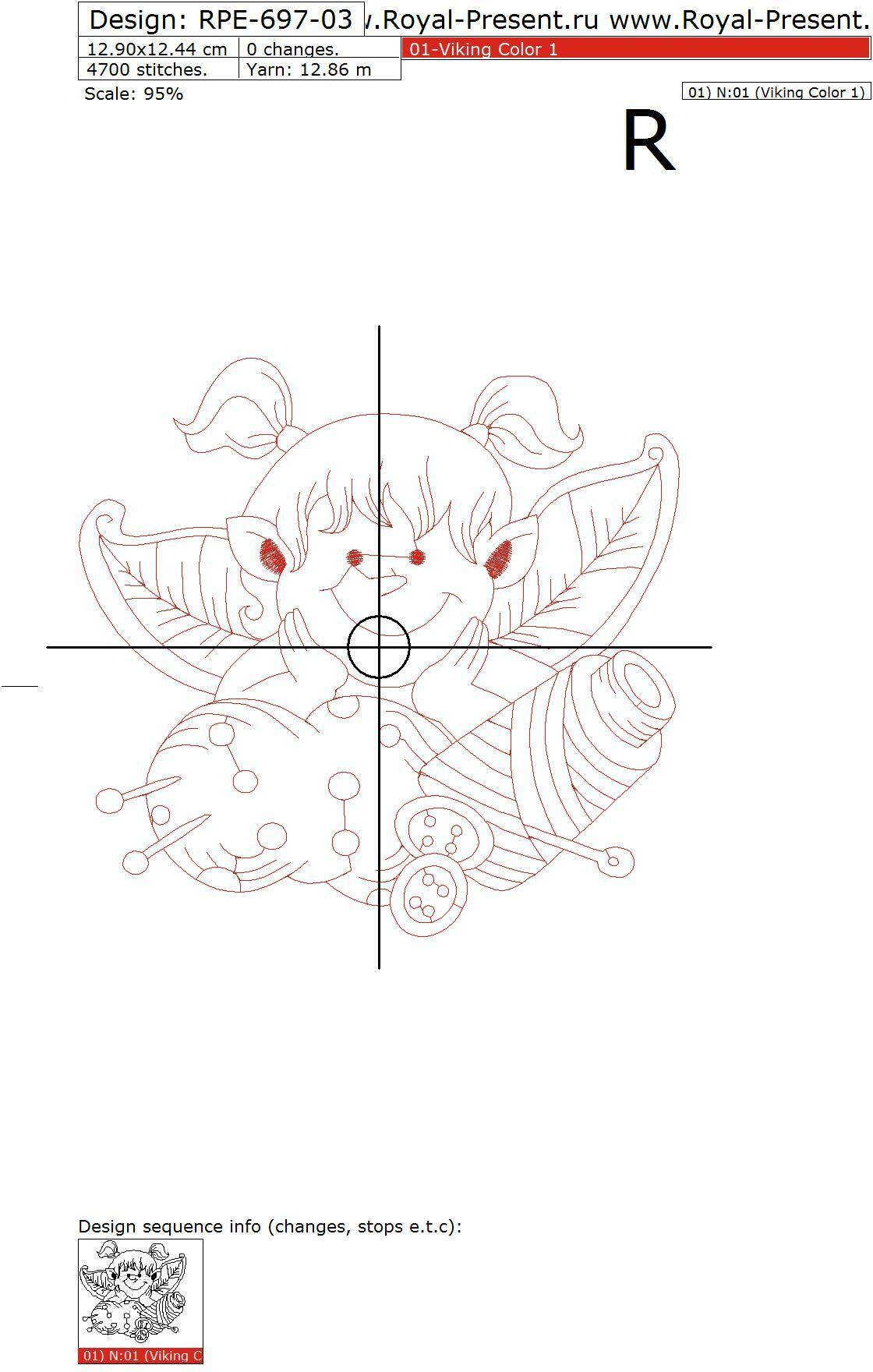 Machine Embroidery Designs - Sewing Fairy Redwork