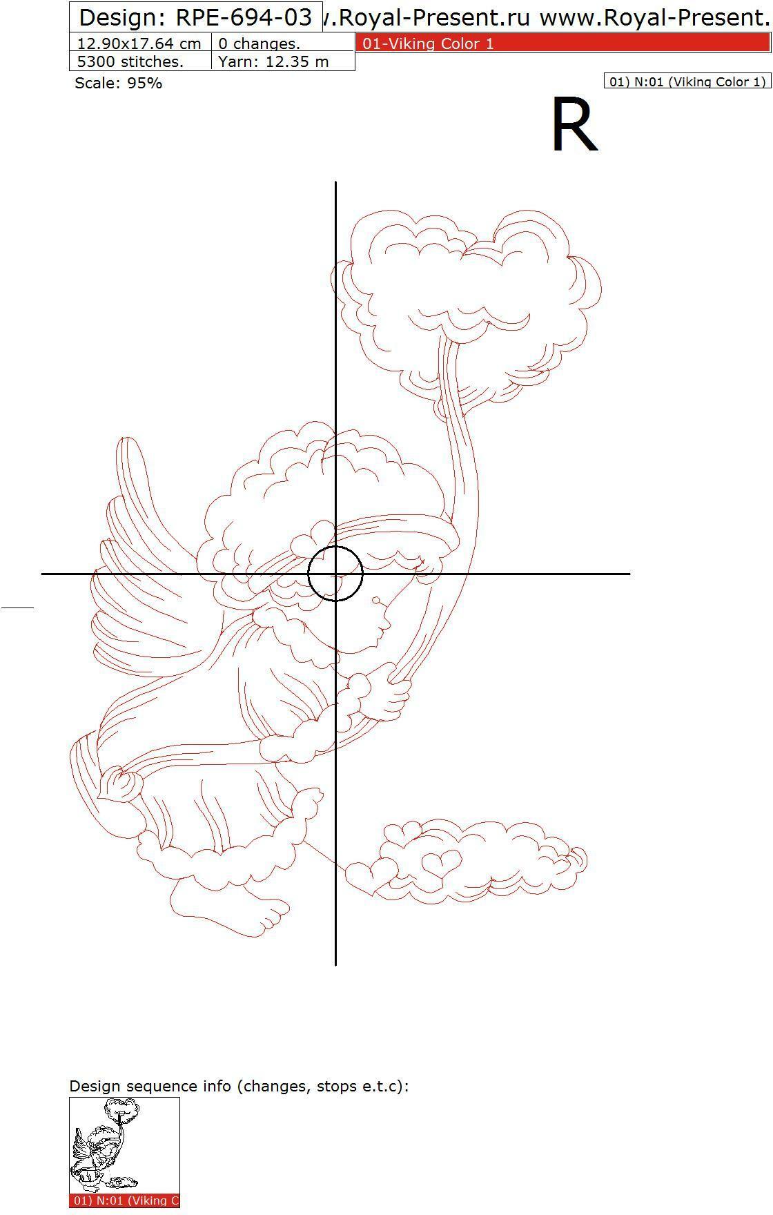 Machine Embroidery Designs - St. Valentine´s Angels