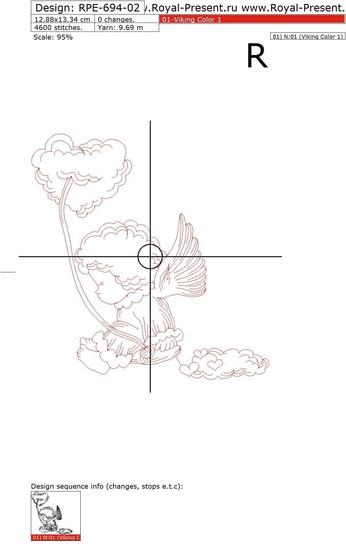Machine Embroidery Designs - St. Valentine´s Angels