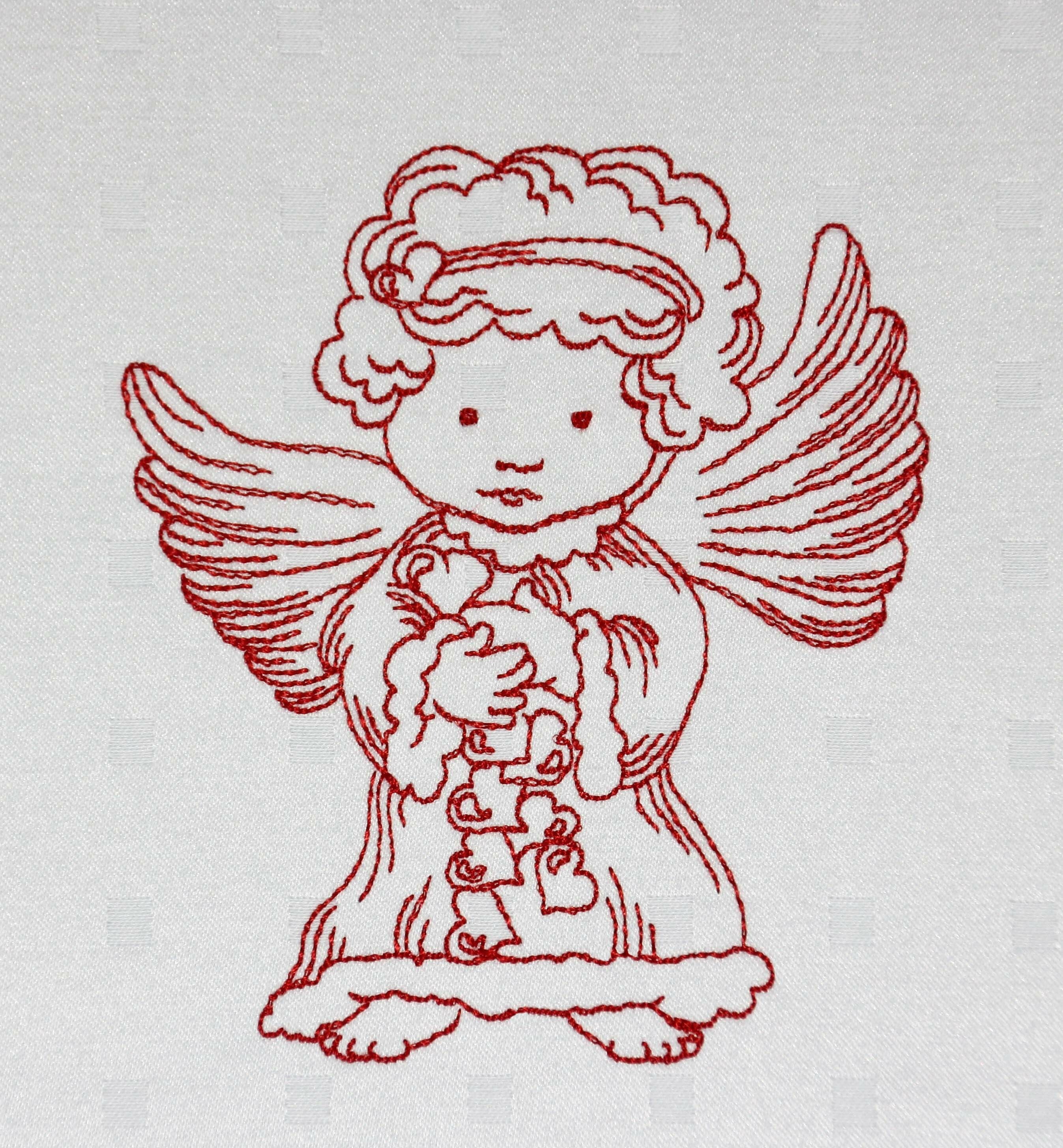 Machine Embroidery Designs - St. Valentine´s Angels