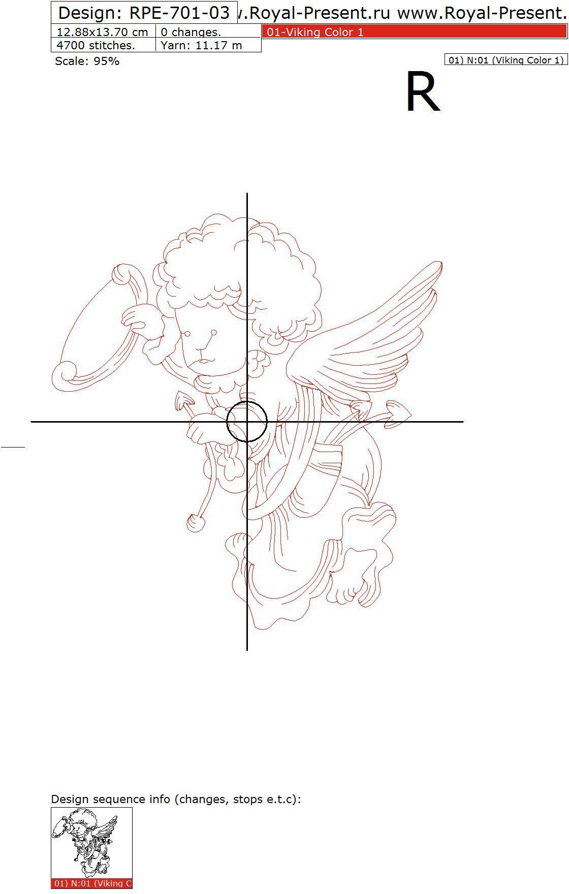 Machine Embroidery Designs Valentines Angels RedWork