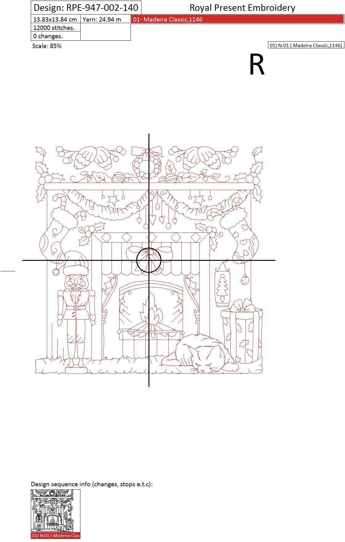 Machine Embroidery Designs - Warm & Cozy Christmas #3 (4 in 1)
