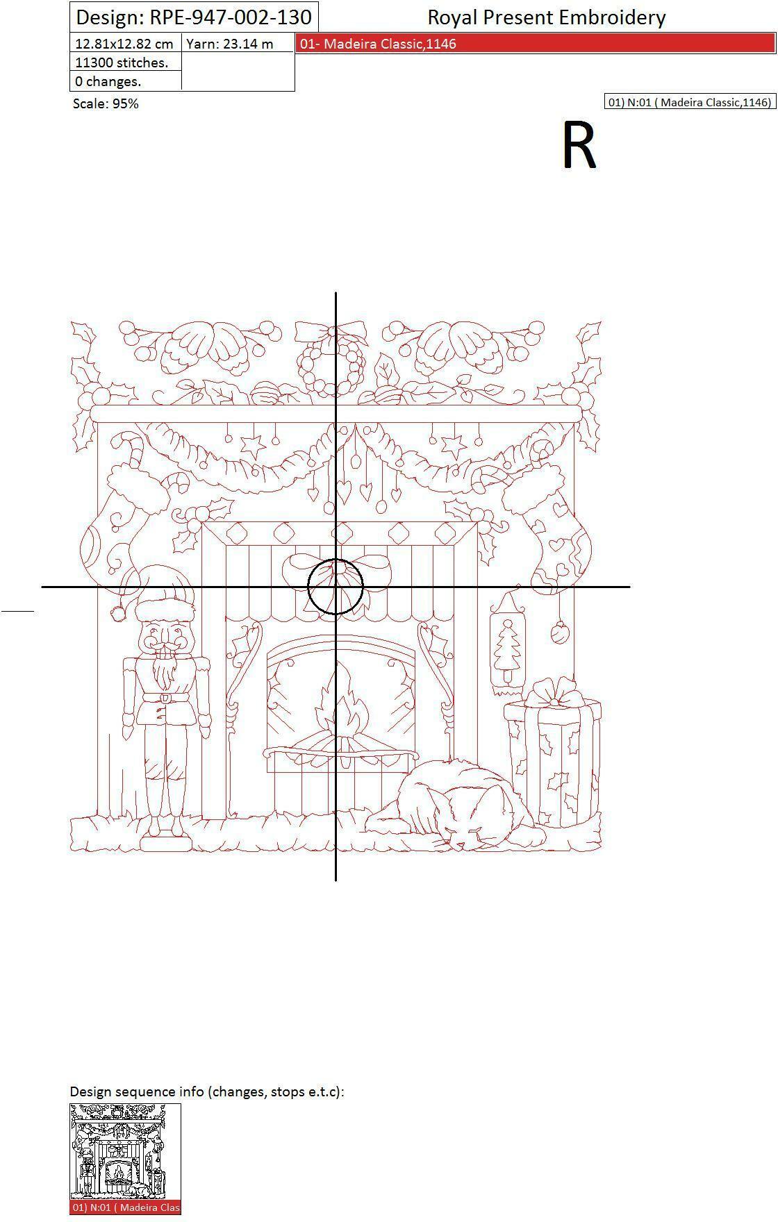 Machine Embroidery Designs - Warm & Cozy Christmas #3 (4 in 1)