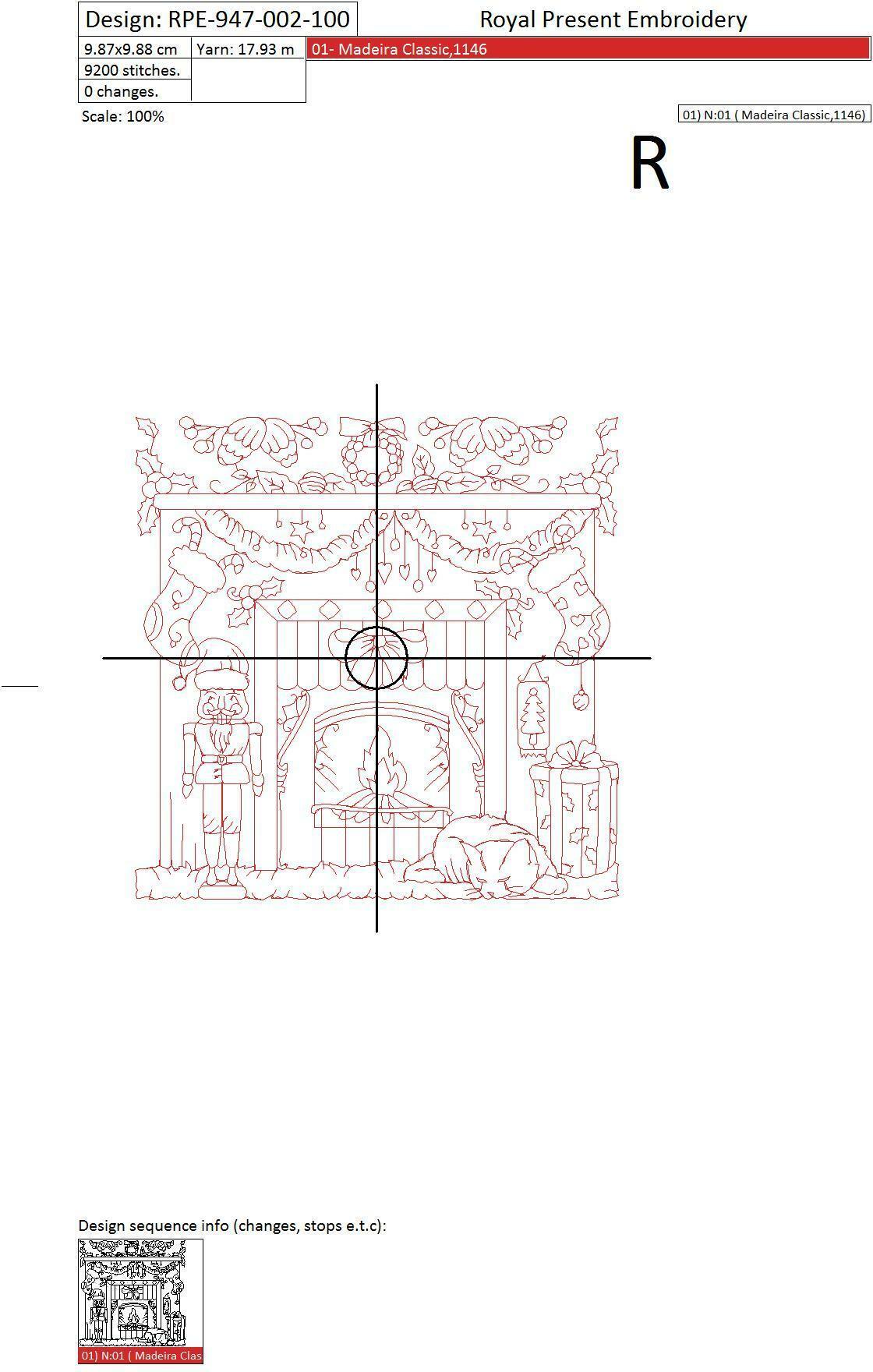 Machine Embroidery Designs - Warm & Cozy Christmas #3 (4 in 1)