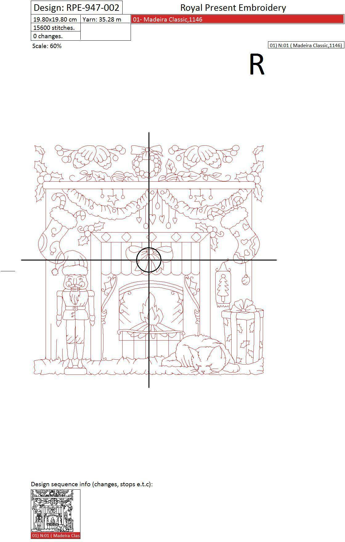 Machine Embroidery Designs - Warm & Cozy Christmas #3 (4 in 1)