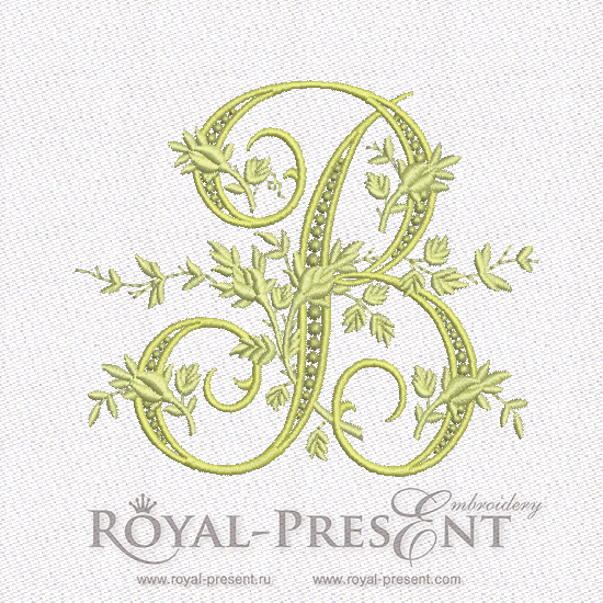 Machine Embroidery Designs Vintage Alphabet