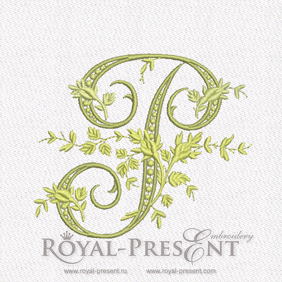 Machine Embroidery Designs Vintage Alphabet
