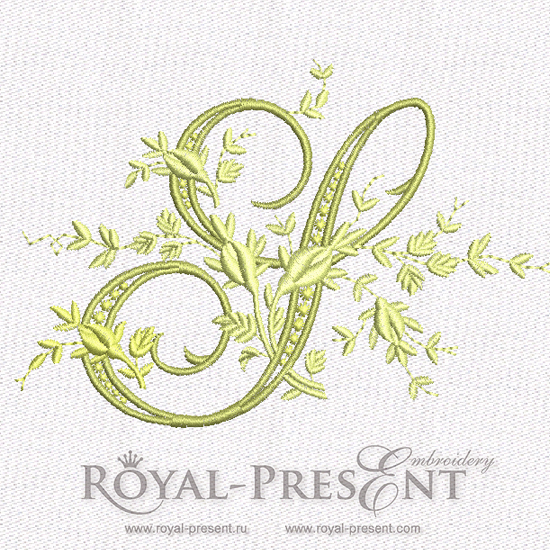 Machine Embroidery Designs Vintage Alphabet