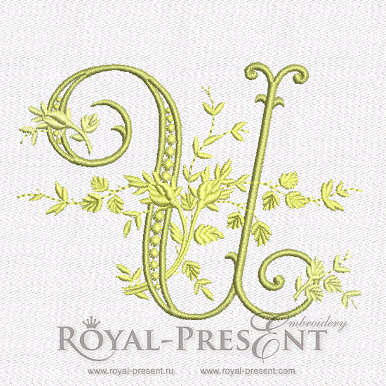 Machine Embroidery Designs Vintage Alphabet