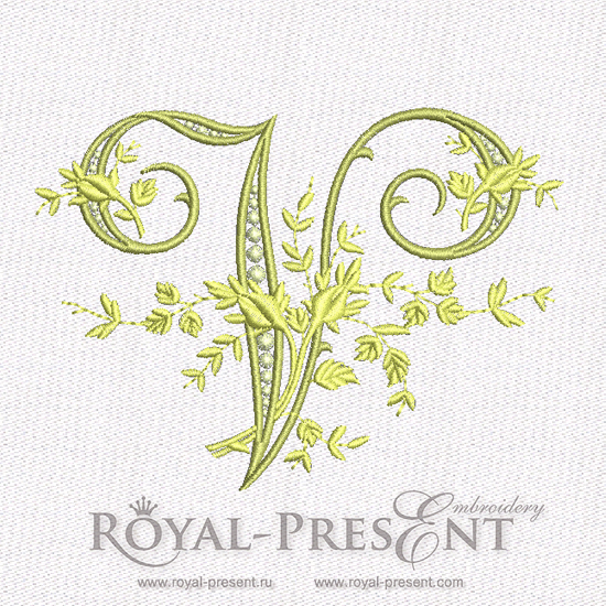 Machine Embroidery Designs Vintage Alphabet