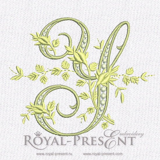 Machine Embroidery Designs Vintage Alphabet