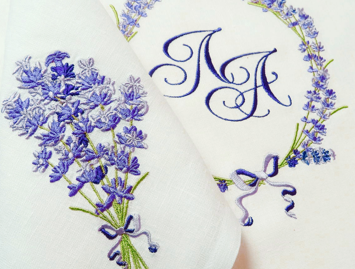Machine Embroidery Design Fragrant lavender