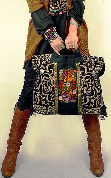 Machine Embroidery Design Russian folklore - Petrykivka painting
