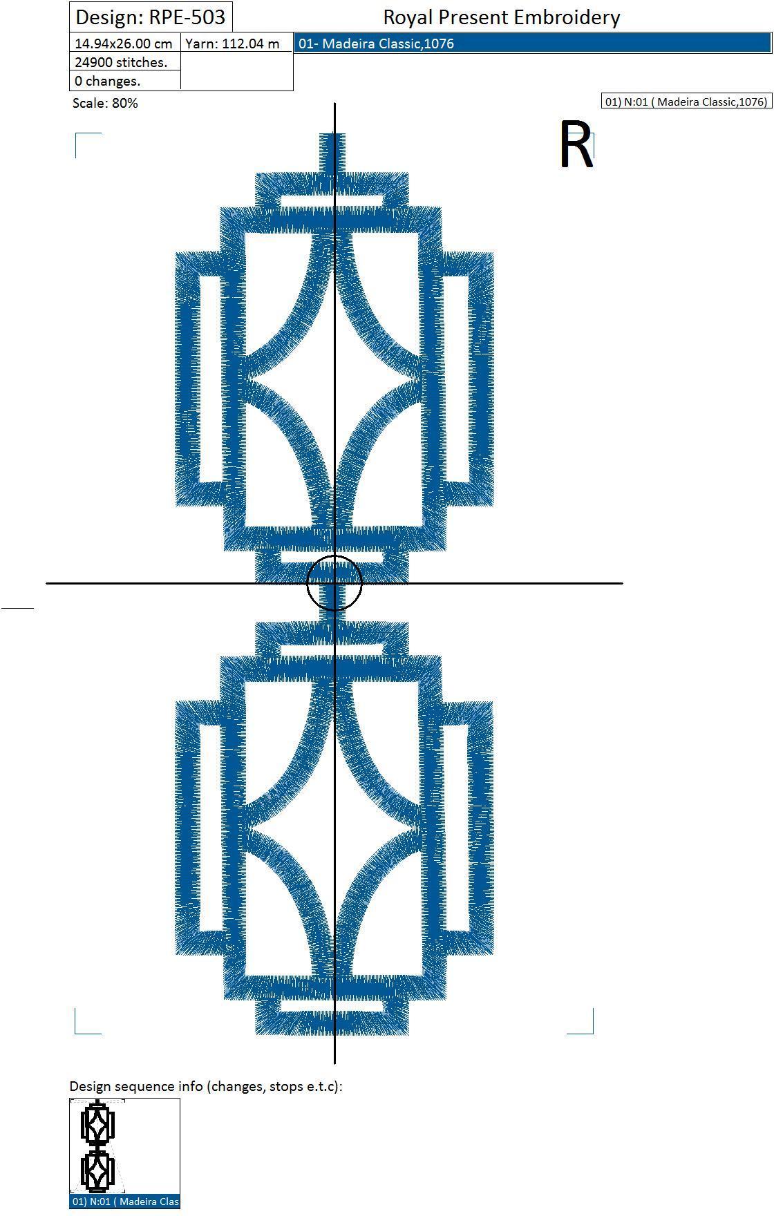 Machine Embroidery Design Graphic pattern