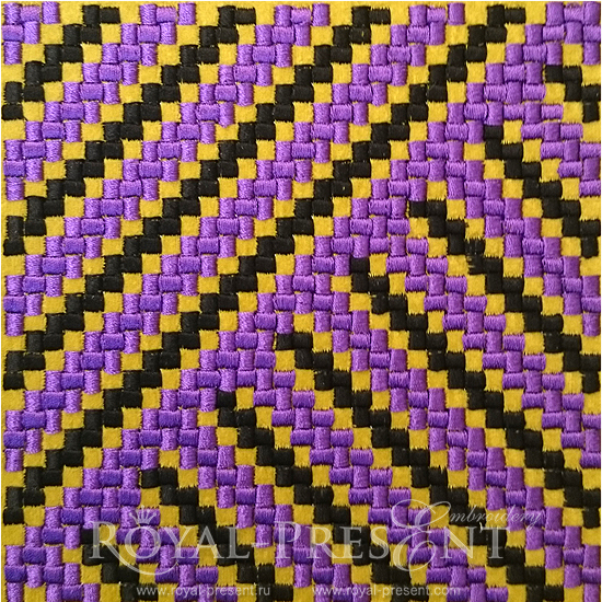Machine Embroidery Design Bargello