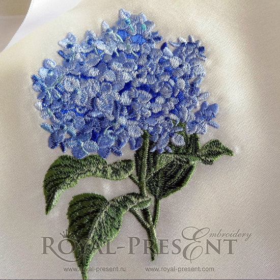 Machine Embroidery Design Hydrangea RPE-405