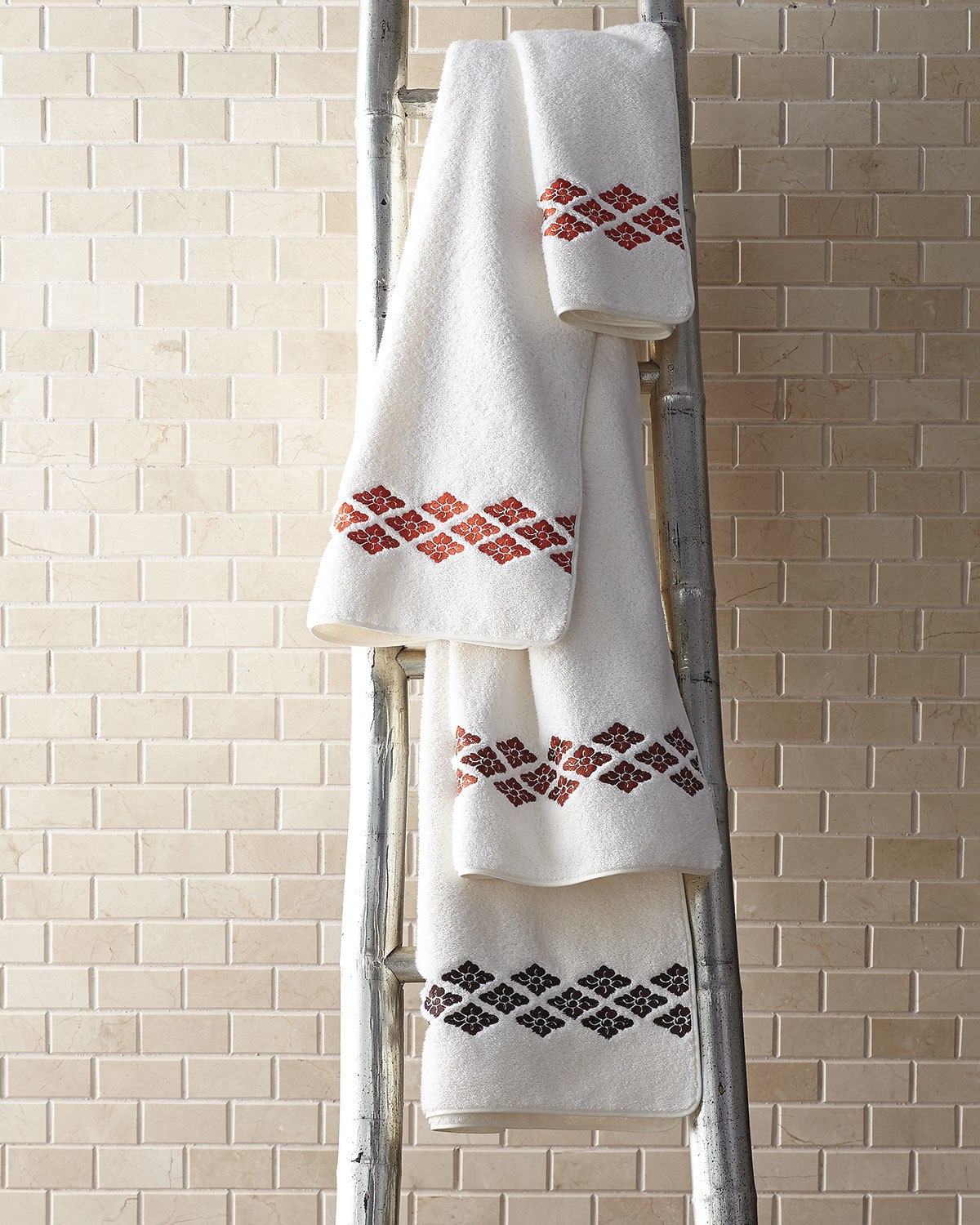 Machine Embroidery Design Border Towel