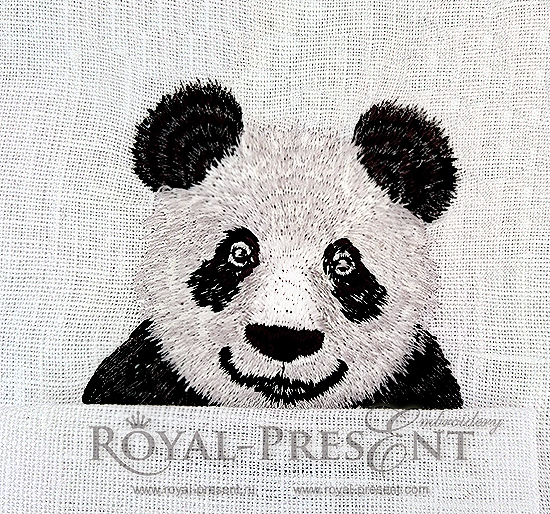 Machine Embroidery Design Pocket Panda RPE-1059