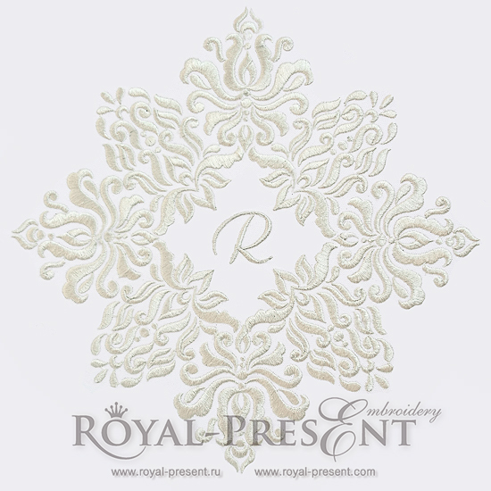 Machine Embroidery Design Royal Vintage