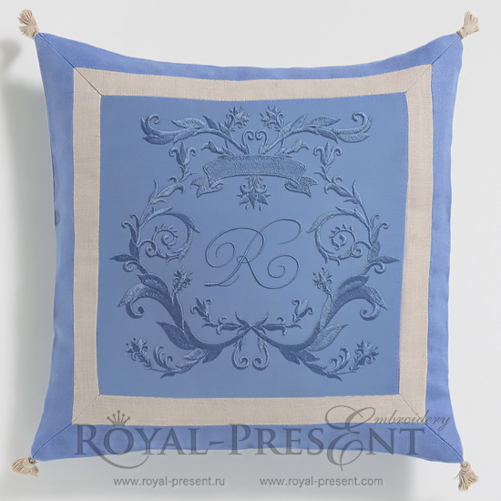 Machine Embroidery Design Luxurious frame RPE-012-01