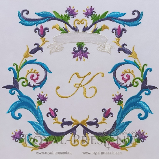 Machine Embroidery Design Louis XIV
