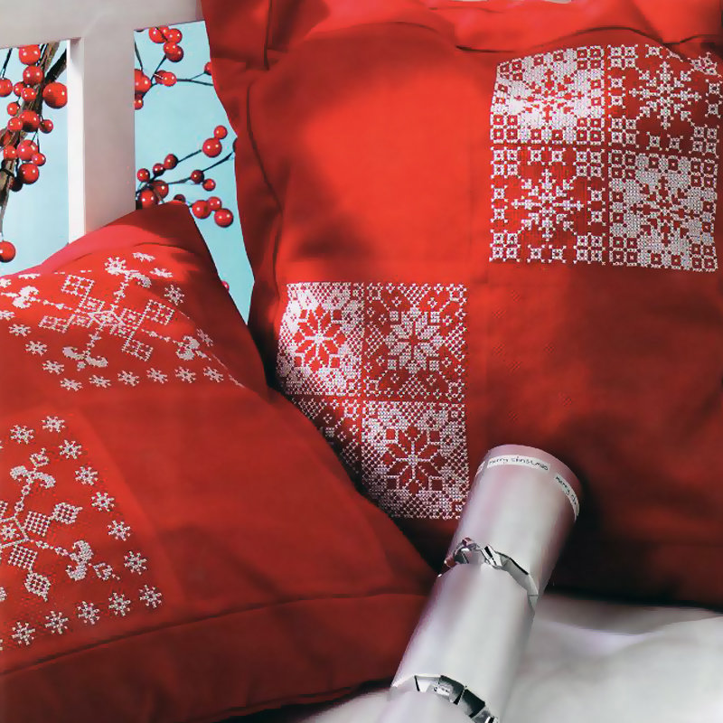 Cross-stitch Machine Embroidery Design Snowflakes - 2 sizes RPE-316